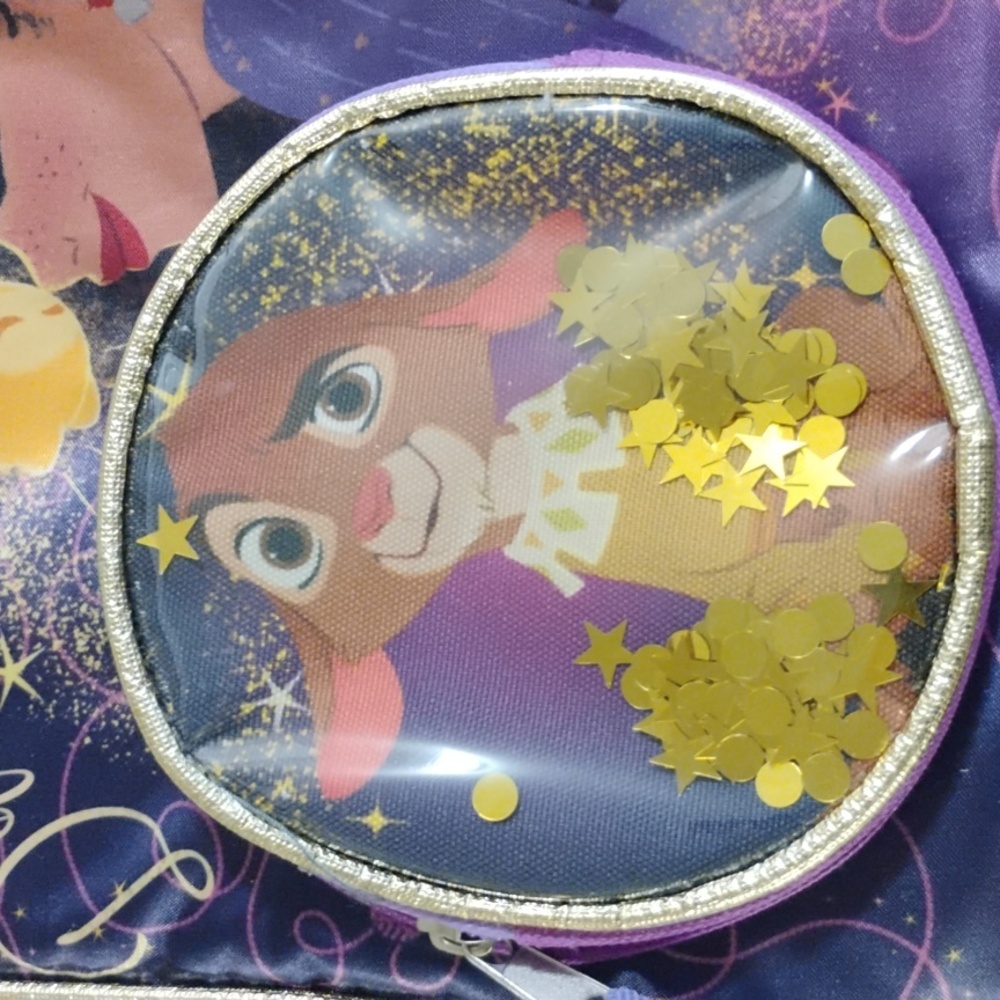 Disney Make A Wish Pajama Set - Yellow and Purple With A Lunch Box - Picture 7 of 7